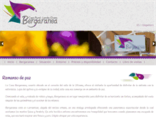 Tablet Screenshot of bergaranea.com